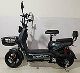 Електричний мопед Corso Корсо Canto CN-107099 (1) двигун 500W, акумулятор 48V/20Ah, в коробці, фото 4