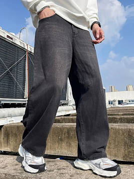 Джинси для хлопчика підлітка моми сірі