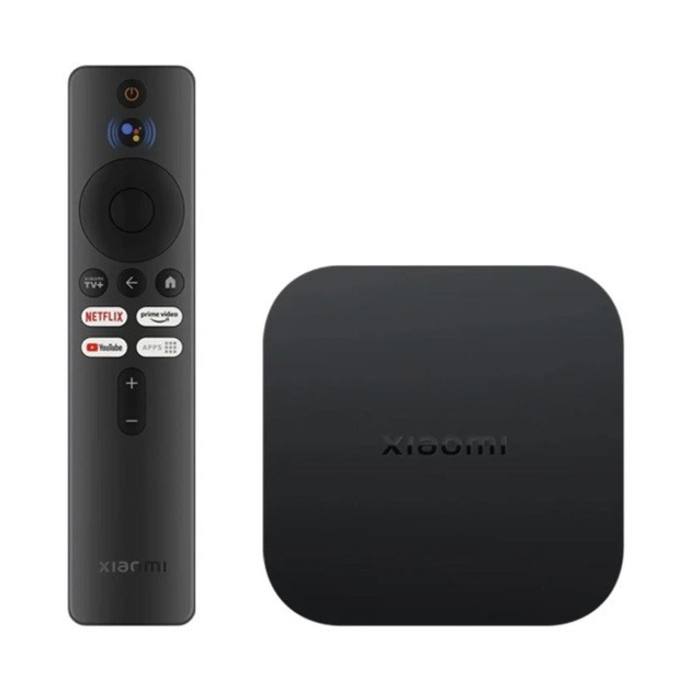 Приставка андроїд Smart TV Приставки для цифрового тв 2/8 Gb TV-box Xiaomi Mi Box S 4K 2nd Gen (MDZ-28-AA)