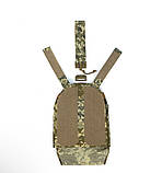 Плитоноска МІЦЬ 3.0 піксель з функцією швидкого скидання (PLATE CARRIER) МОЛЛІ, фото 9