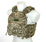 Плитоноска МІЦЬ 3.0 піксель з функцією швидкого скидання (PLATE CARRIER) МОЛЛІ, фото 10