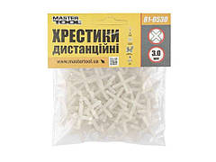 Хрестики дистанц. 3,0 мм (150 шт.) 81-0530 ТМ MASTER TOOL