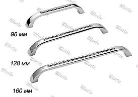 Ручка Roma Tasli хром з кристалами