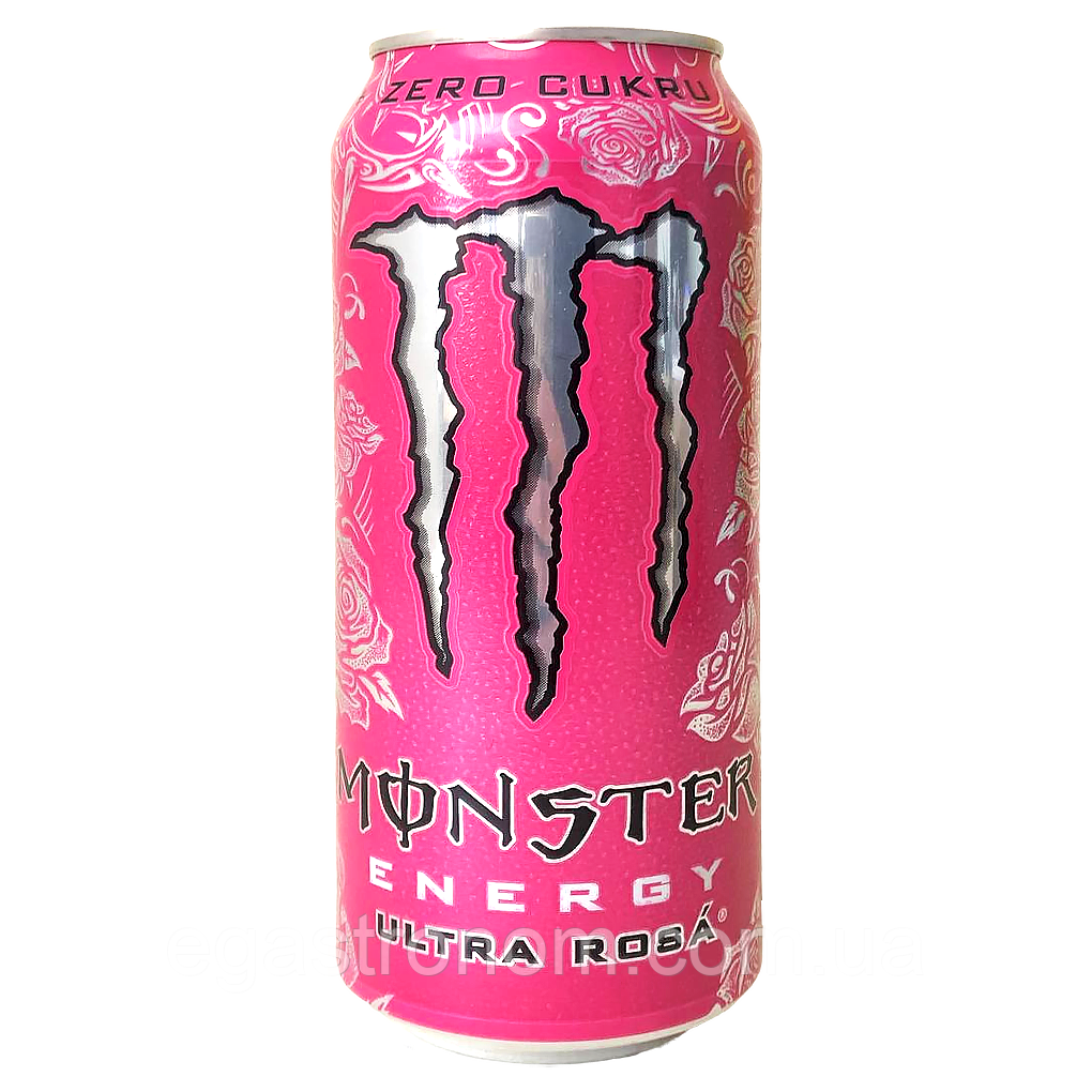 Енергетик ультра роза (без цукру) Монстер Monster ultra rosa 500ml 12шт/ящ (Код: 00-00016855)