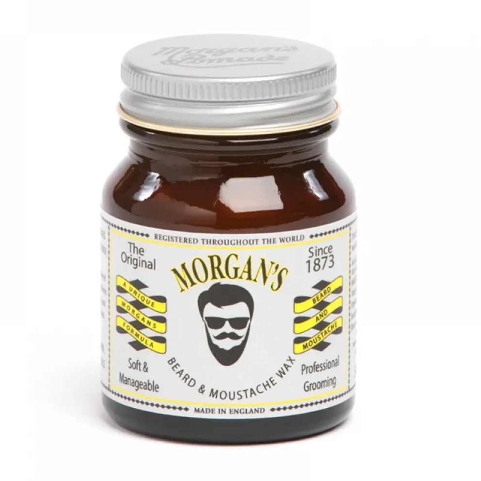 Віск для бороди та вус Morgans Beard & Moustache Wax, 50 г