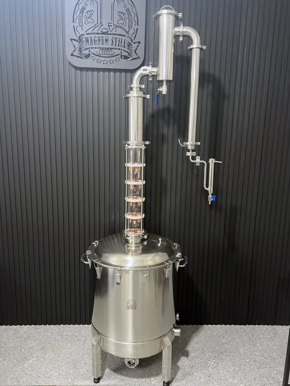 130л/4" Ковпачкова Бражна колона Магнум Фермер