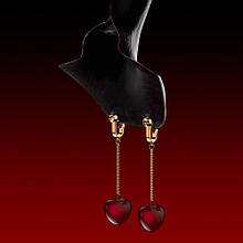 Затискачі на статеві губи та клітор UPKO Water Chiming Bells з дзвіночками у формі вишень