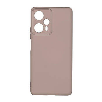 Чохол Silicone Cover Full Camera для Xiaomi Poco F5 Pink Sand