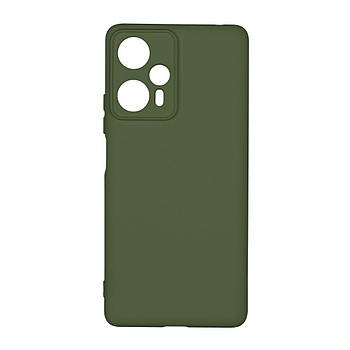 Чохол Silicone Cover Full Camera для Xiaomi Poco F5 Dark Green