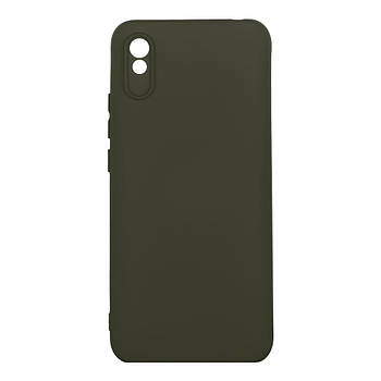 Чохол Silicone Cover Full Camera для Xiaomi Redmi 9A Dark Green