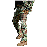 Брюки тактичні софтшел Soft Shell Military в кольорі мультикам, фото 6