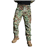 Брюки тактичні софтшел Soft Shell Military в кольорі мультикам, фото 3