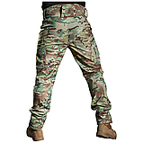 Брюки тактичні софтшел Soft Shell Military в кольорі мультикам, фото 5
