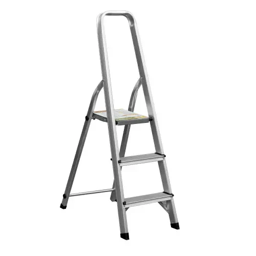 Драбина-стрем'янка алюмінієва 3 сходинки Procraft PLA2.62 садова драбина, фото 1