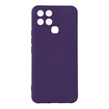 Чохол Silicone Cover Full Camera для Infinix Smart 6 Purple