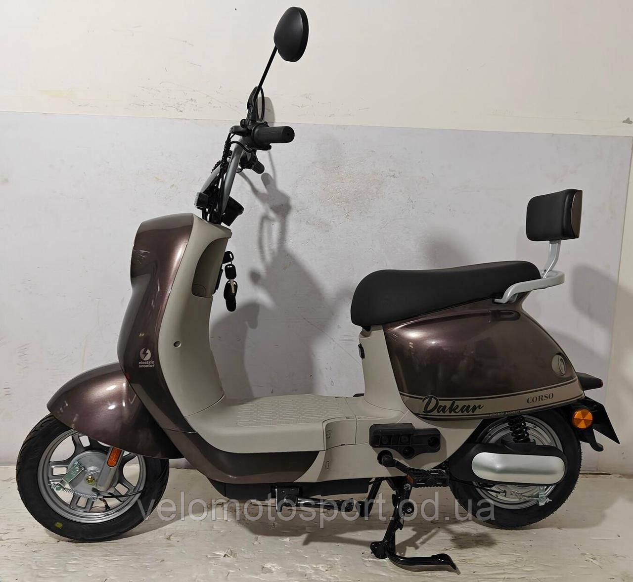 Електричний мопед Corso Корсо Dakar D-411800 двигун 500W, акумулятор 60V/20Ah, в коробці