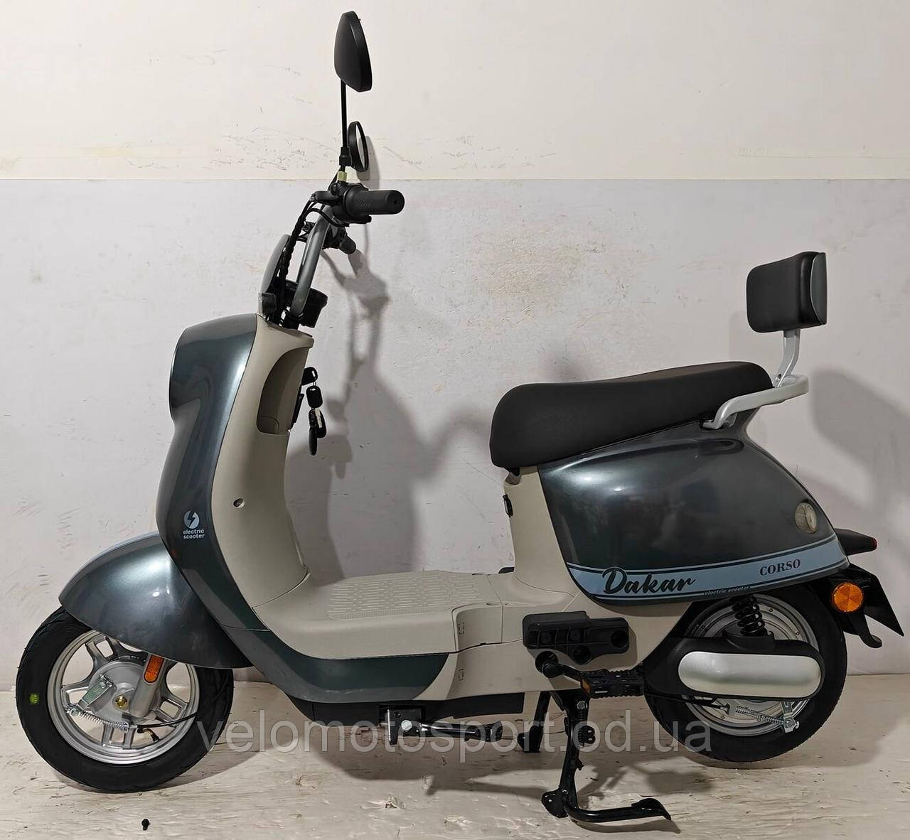 Електромопед Corso Корсо Dakar 500W, акумулятор 60V/20Ah