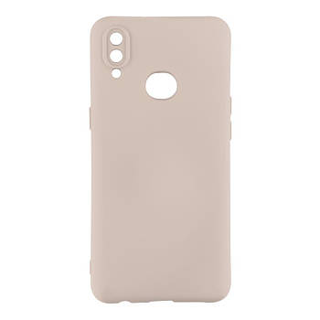 Чохол Silicone Cover Full Camera для Samsung Galaxy A10s (A107) Pink Sand