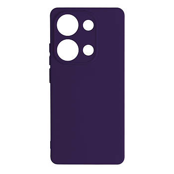 Чохол Silicone Cover Full Camera для Xiaomi Poco M6 Pro 4G Purple