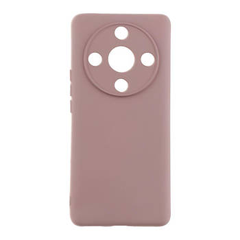 Чохол Silicone Cover Full Camera для Honor Magic6 Lite Pink Sand