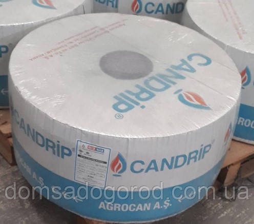 Стрічка крапельна CANDRIP 6 mill 20 см 1 л/год 2500 м Туреччина (ЕМІТЕРНА)