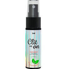 Збудливий гель INTT Clitoris Stimulator Spray Clit Me On Peppermint