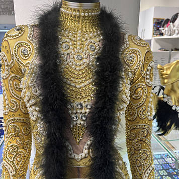 Боа марабу, довжина 2 м, колір Black, 20 гр