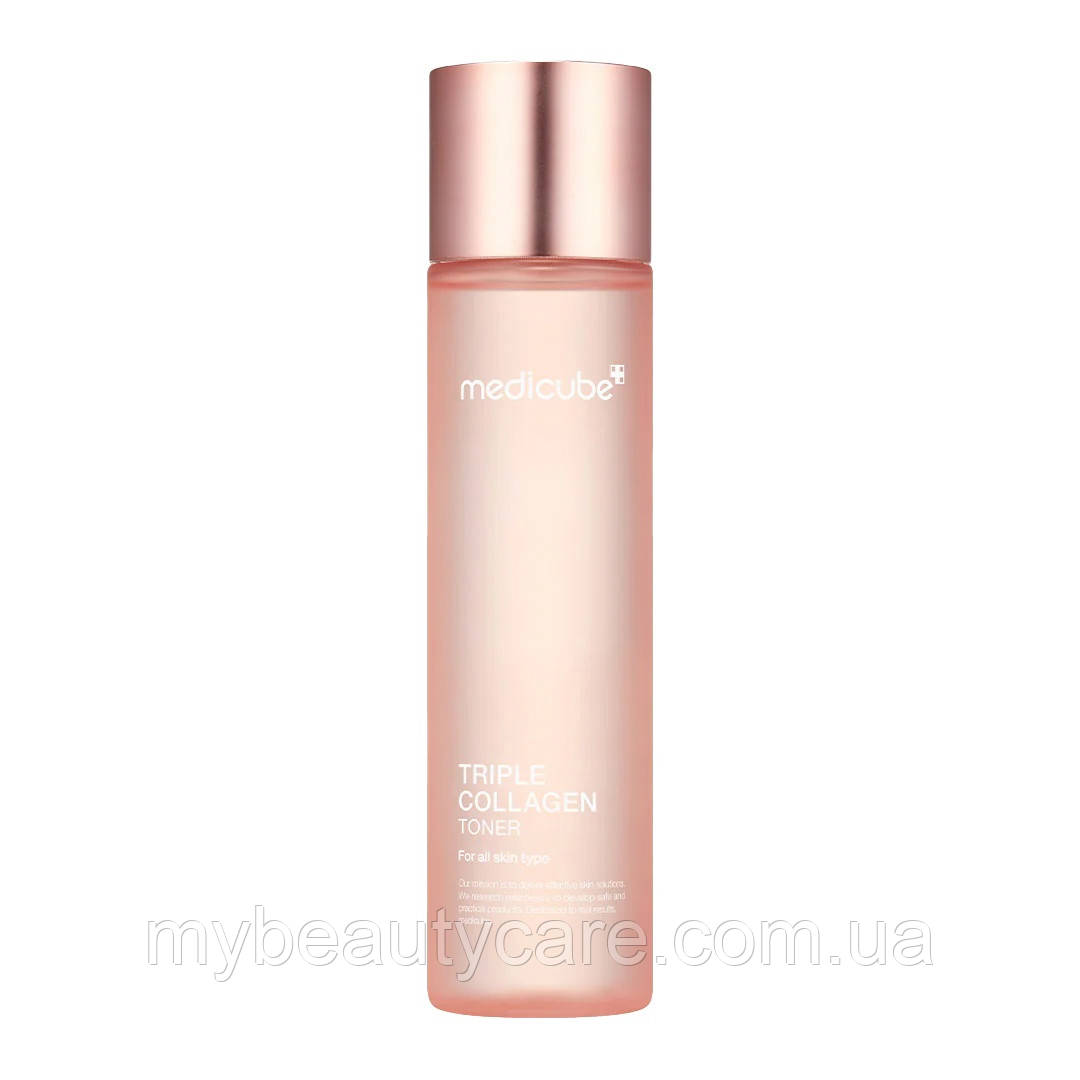 Зволожувальний тонер із колагеном і гіалуроновою кислотою Medicabe Triple Collagen Toner