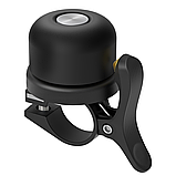 Велосипедний дзвінок з тримачем AirTag (Apple) Bicycle Bell, мідний сплав, чорний, фото 3