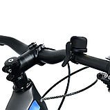 Велосипедний дзвінок з тримачем AirTag (Apple) Bicycle Bell, мідний сплав, чорний, фото 5