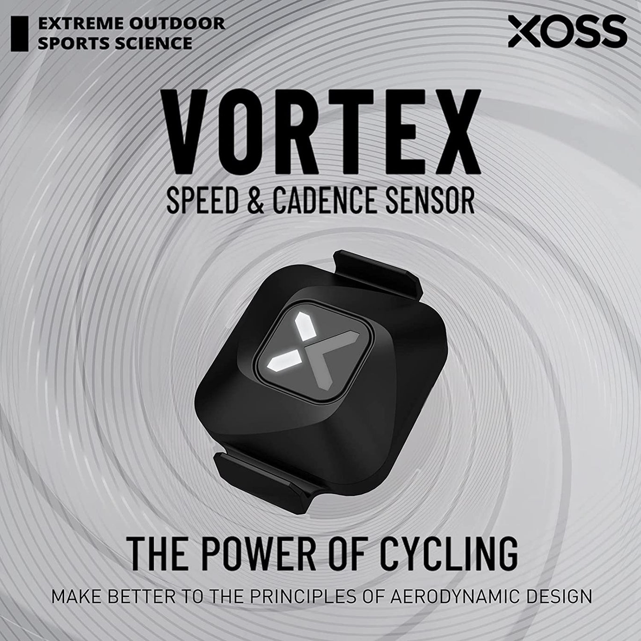 Велосипедний датчик каденсу / швидкості XOSS Vortex бездротовий з ANT+ / Bluetooth на 2 режими