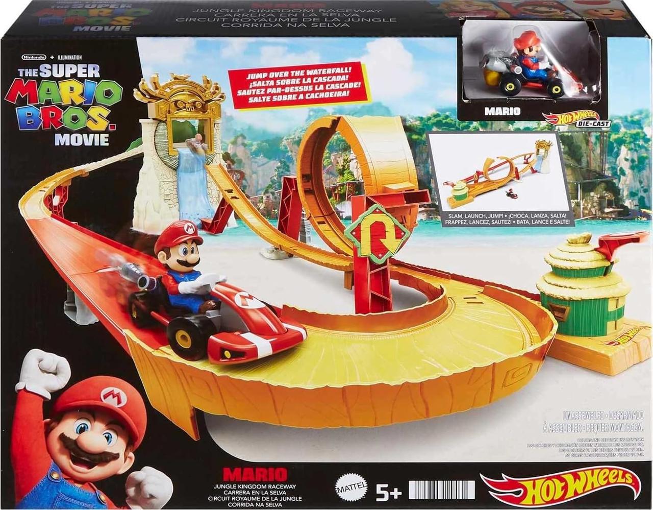 Трек Хот Вілс Супер Маріо Гоночна траса Hot Wheels Super Mario Bros Movie  HMK49
