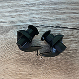 Беруші для води, заглушки для вух від води, водні беруші, беруші для плавців Hechpro чорні (4934), фото 2