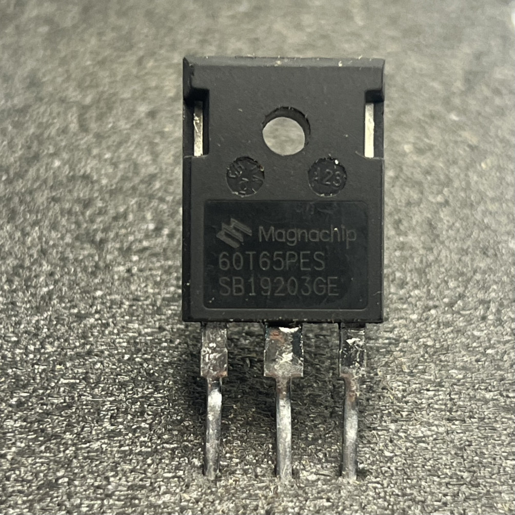 Транзистор 60T65PES Magnachip IGBT 650V / 50A для інвертора оригінал б/в, фото 1
