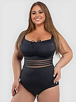 7Купальник 2025 FUBA 29108-1 Ванда черный (В НАЛИЧИИ ТОЛЬКО 58 60 62 64 66 УКР р-ры), фото 2