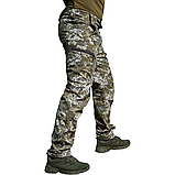 Брюки тактичні софтшел Soft Shell Military в кольорі піксель ММ14, фото 4