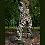 Брюки тактичні софтшел Soft Shell Military в кольорі піксель ММ14, фото 10