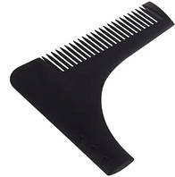 Гребінець для бороди Salon Professional Чорний