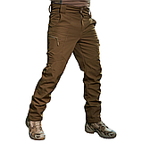 Костюм тактичний софтшел Soft Shell Military в кольорі койот, фото 6