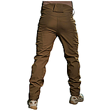 Костюм тактичний софтшел Soft Shell Military в кольорі койот, фото 7