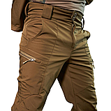Костюм тактичний софтшел Soft Shell Military в кольорі койот, фото 8