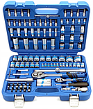 Набір інструментів King Roy 108 предметів 1/4-1/2"; DR (6-гранний) (108MDA-6), фото 2