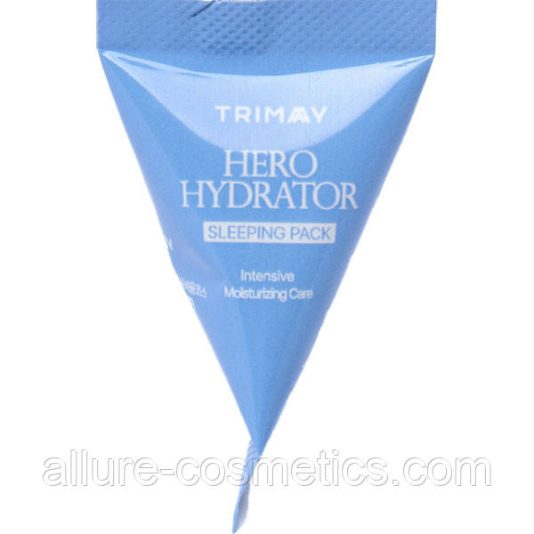 Нічна маска для інтенсивного глибокого зволоження шкіри Trimay Hero Hydrator Sleeping Pack 3 мл