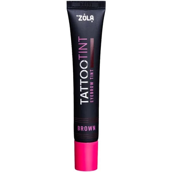 Фарба для брів і вій TATTOO TINT Brown ZOLA 15 мл