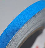 Автострічка 3M світловідбивна 1m клейка синя декоративна плівка-наклейка для тюнінгу скотч, фото 2