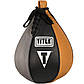 Пневмогруша швидкісна TITLE GENUINE LEATHER SUPER SPEED BAG (15x23см), фото 3