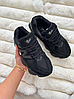 Жіночі чоловічі кросівки New Balance 9060 Black взуття Нью Баланс замшеві чорні весна осінь, фото 5