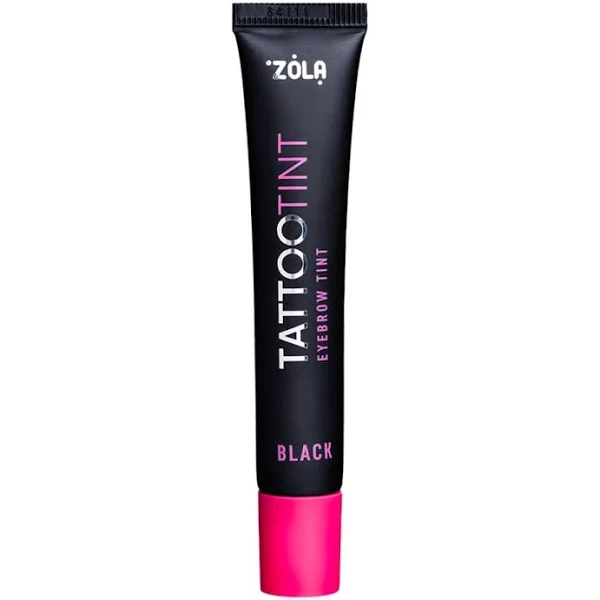 Фарба для брів і вій TATTOO TINT Black ZOLA 15 мл
