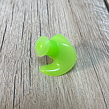 Беруші для води, заглушки для вух від води, водні беруші, беруші для плавців Hechpro зелені (4934), фото 9