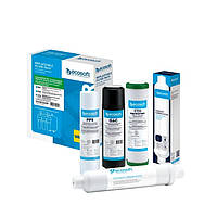 Комплект картриджів Ecosoft з функцією економії води із постфільтром для зворотного осмосу  (CHV3ECOAGR)